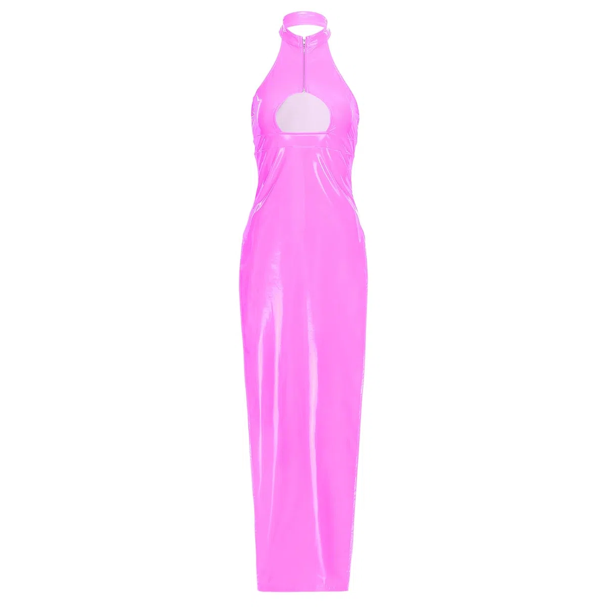 Costume da donna in pelle sintetica in poliuretano, stile gotico, per giochi di ruolo, discoteca
