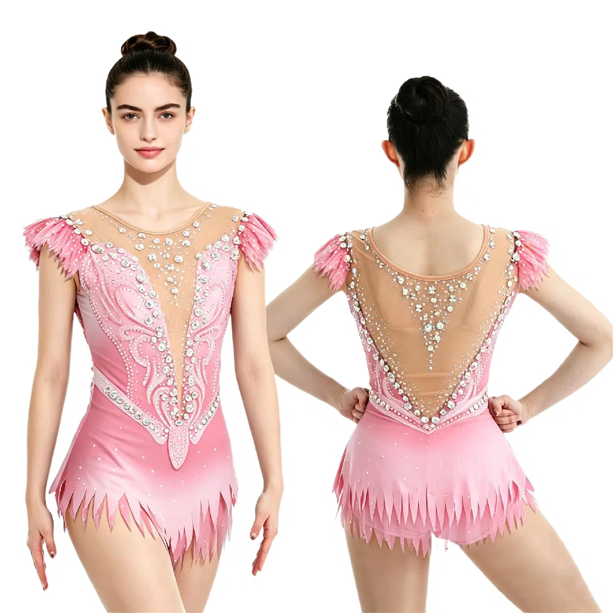 Body da ginnastica ritmica per ragazzi e donne body da ginnastica per sport di squadra competizione professionale